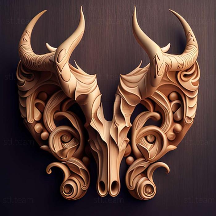 3D model horns (STL)